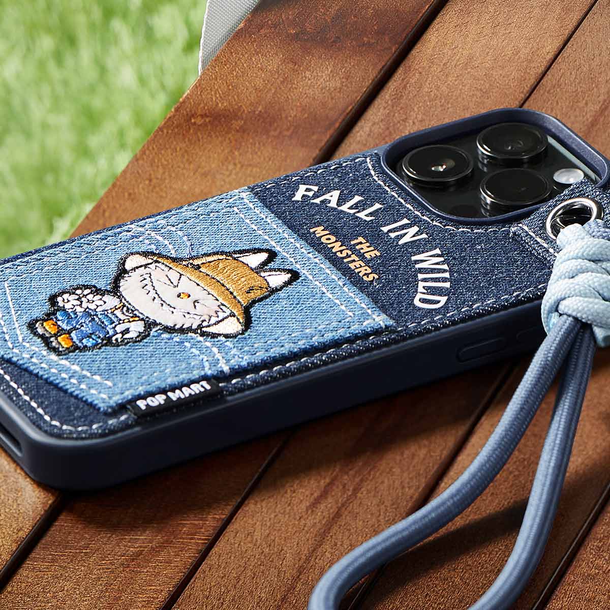 THE MONSTERS Fall in Wild Series-Lanyard Phone Case
