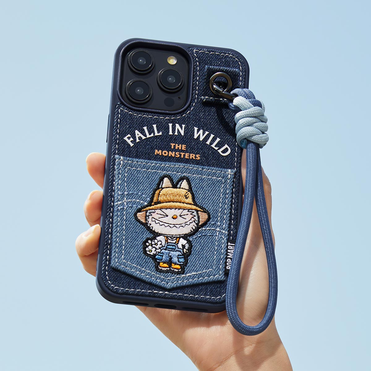 THE MONSTERS Fall in Wild Series-Lanyard Phone Case